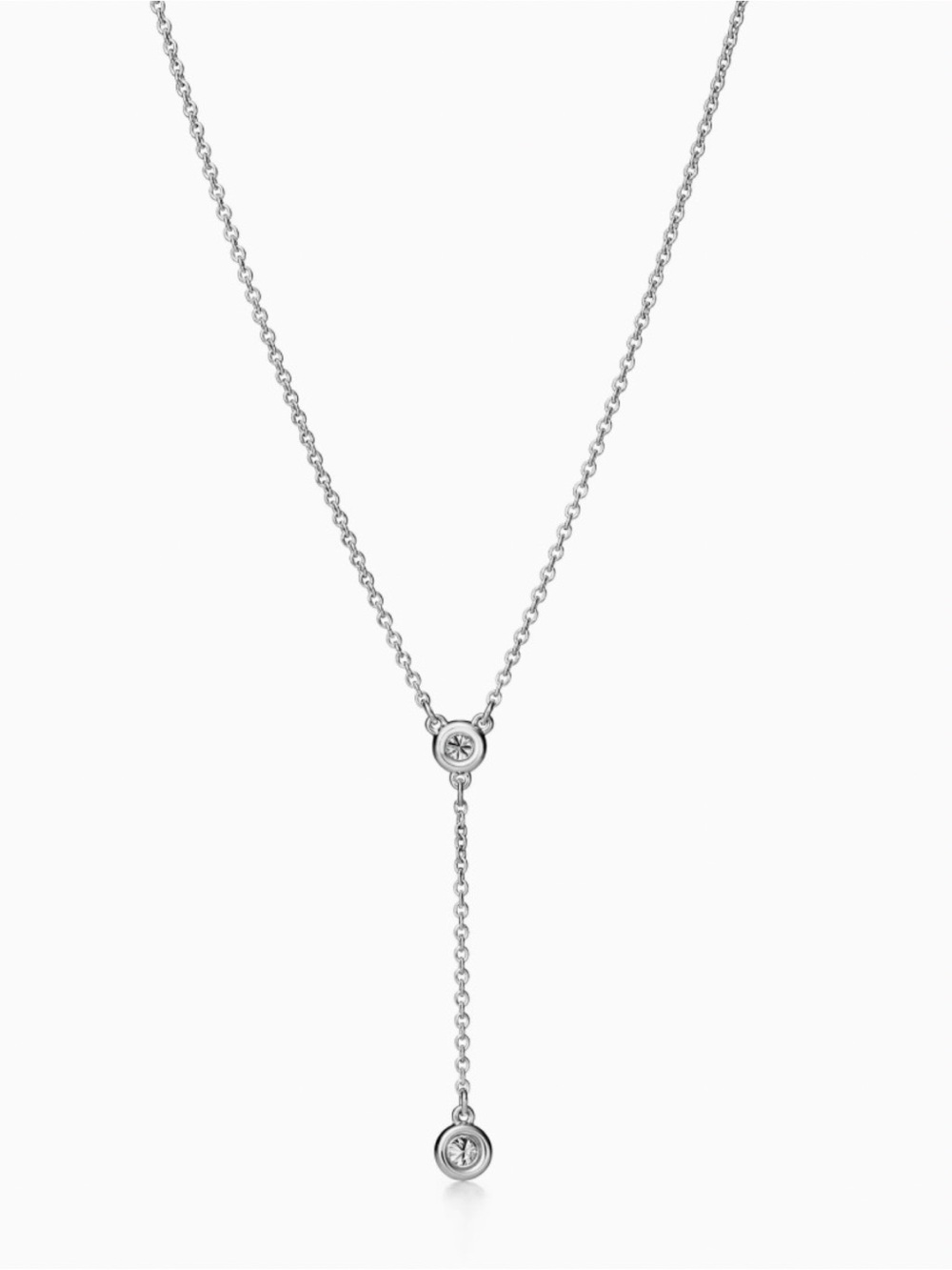 TIFFANY & CO. ELSA PERETTI DIAMONDS BY THE YARD NECKLACE